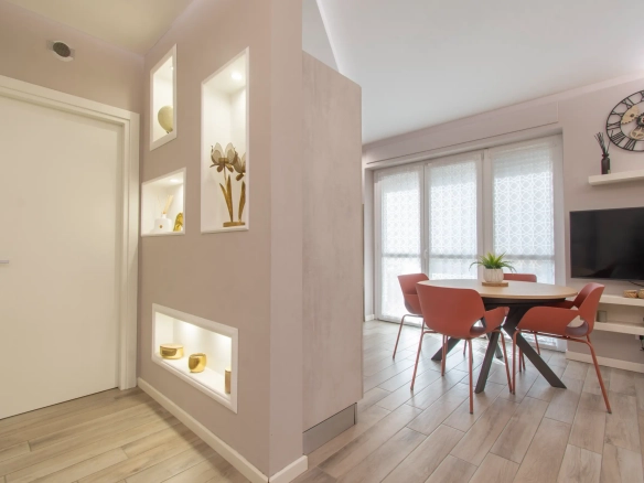 trilocale con terrazzo collegno